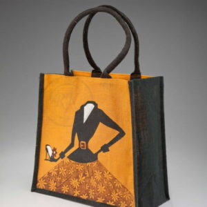 jute promotional bags by color