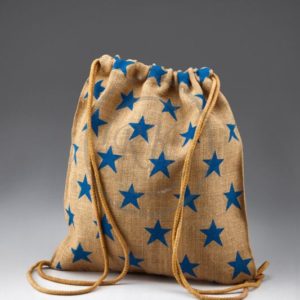 Eco-Friendly Reuseable Jute Pouch Bag or Small Hessian Drawstring Bag