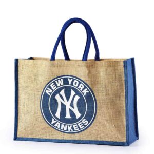 Jute Promotional Bag New York Yankess