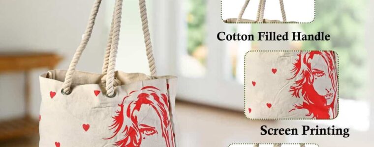 canvas beach bags