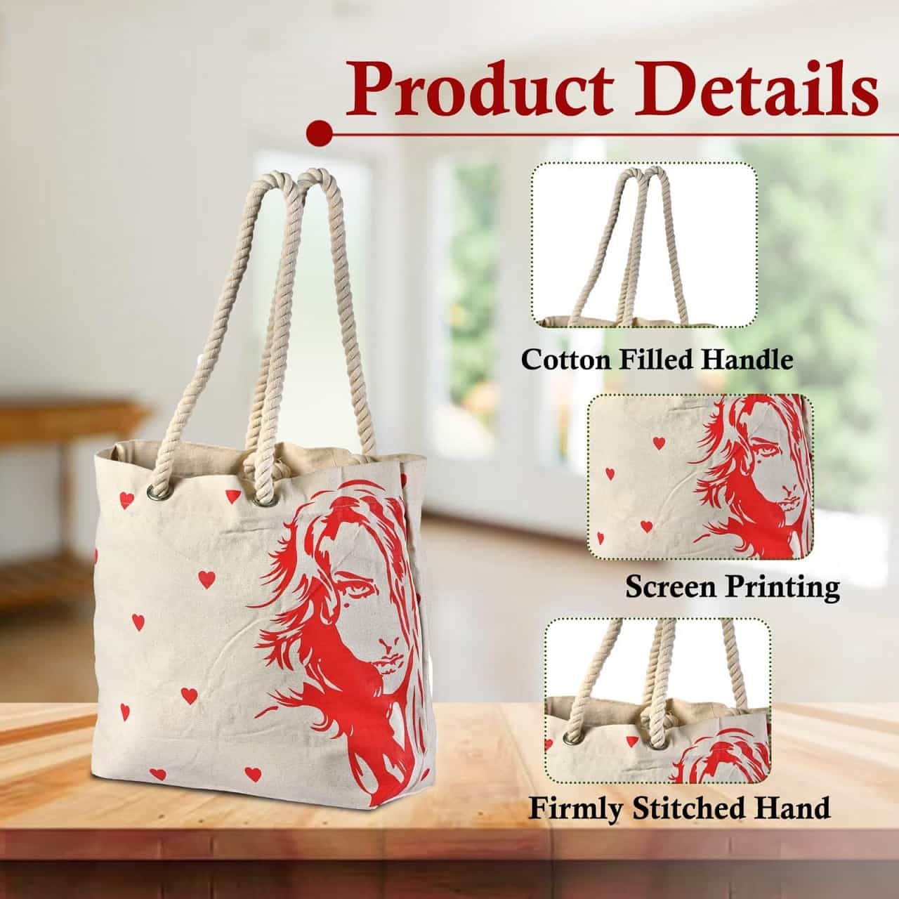 canvas beach bags